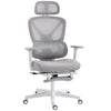 Mesh Fabric Home And Office Chair 71cm Wide With Rotatable Headrest - Velmora