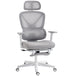 Mesh Fabric Home And Office Chair 71cm Wide With Rotatable Headrest - Velmora