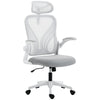 Mesh Fabric Home And Office Chair 73cm Wide With Foldable Backrest - Velmora