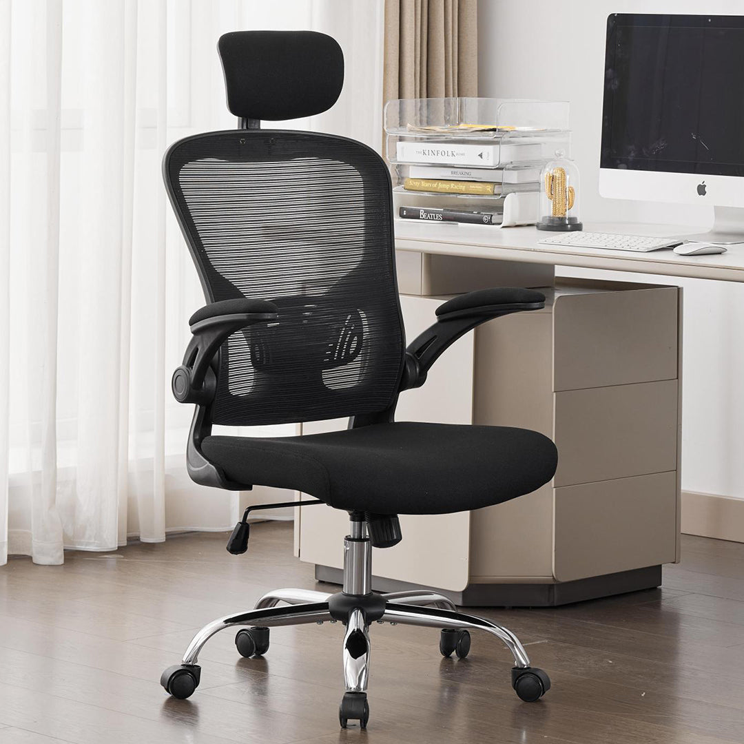 Mesh Fabric Home And Office Chair - Prime Plus