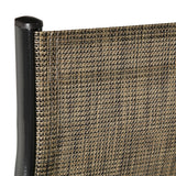 Mesh Fabric Stackable Garden Chairs in Set of 4 - Velmora