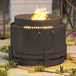 Metal 37cm Portable Wood Burning Smokeless Fire Pit With Ash Catcher - Velmora