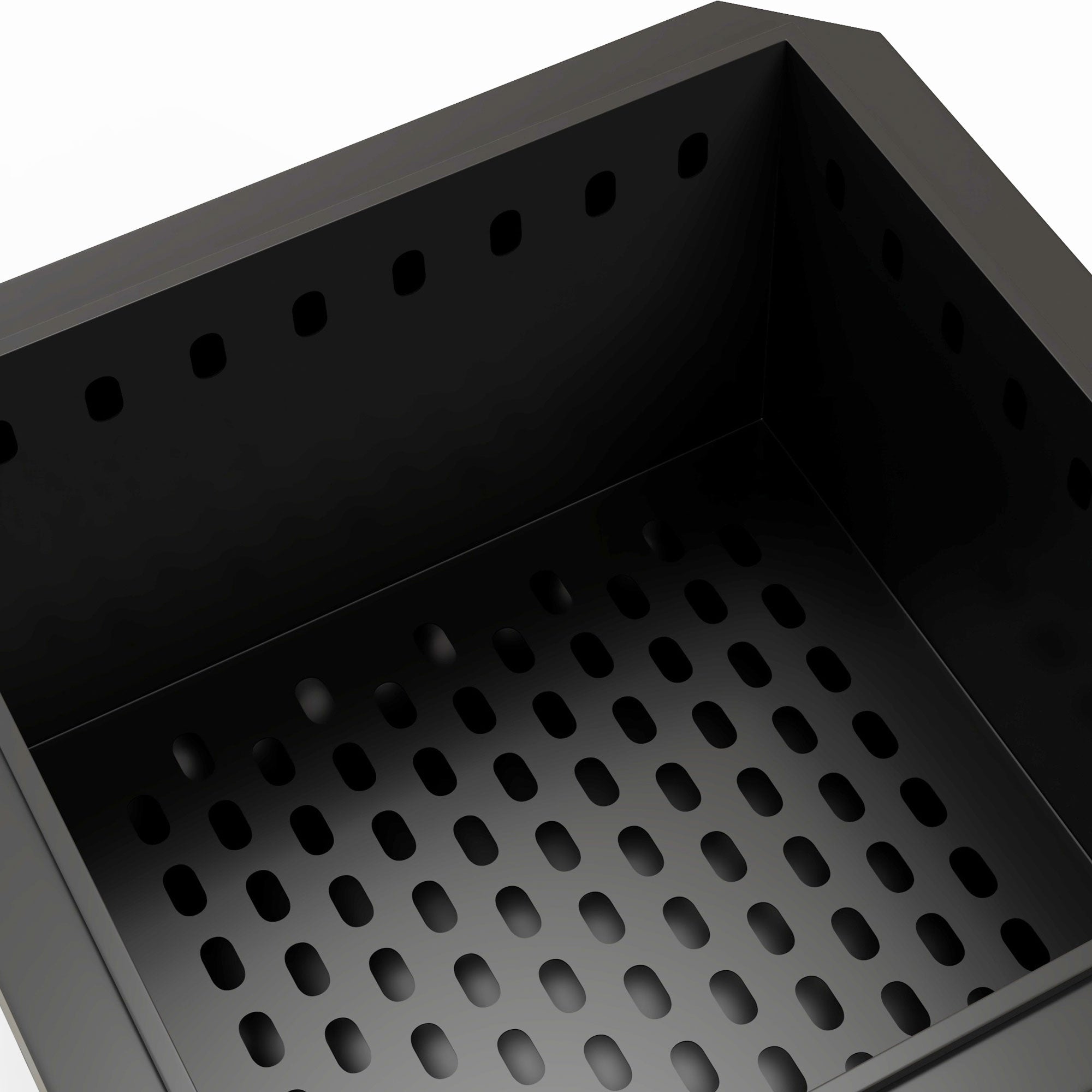 Metal 48 cm Portable Wood Burning Square Smokeless Fire Pit With Poker - Velmora