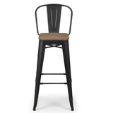 Metal Bar Stools in Set Of 2 - Grafton