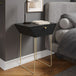 Metal Bedside Cabinet With 1 Drawer And Gold Legs - Options