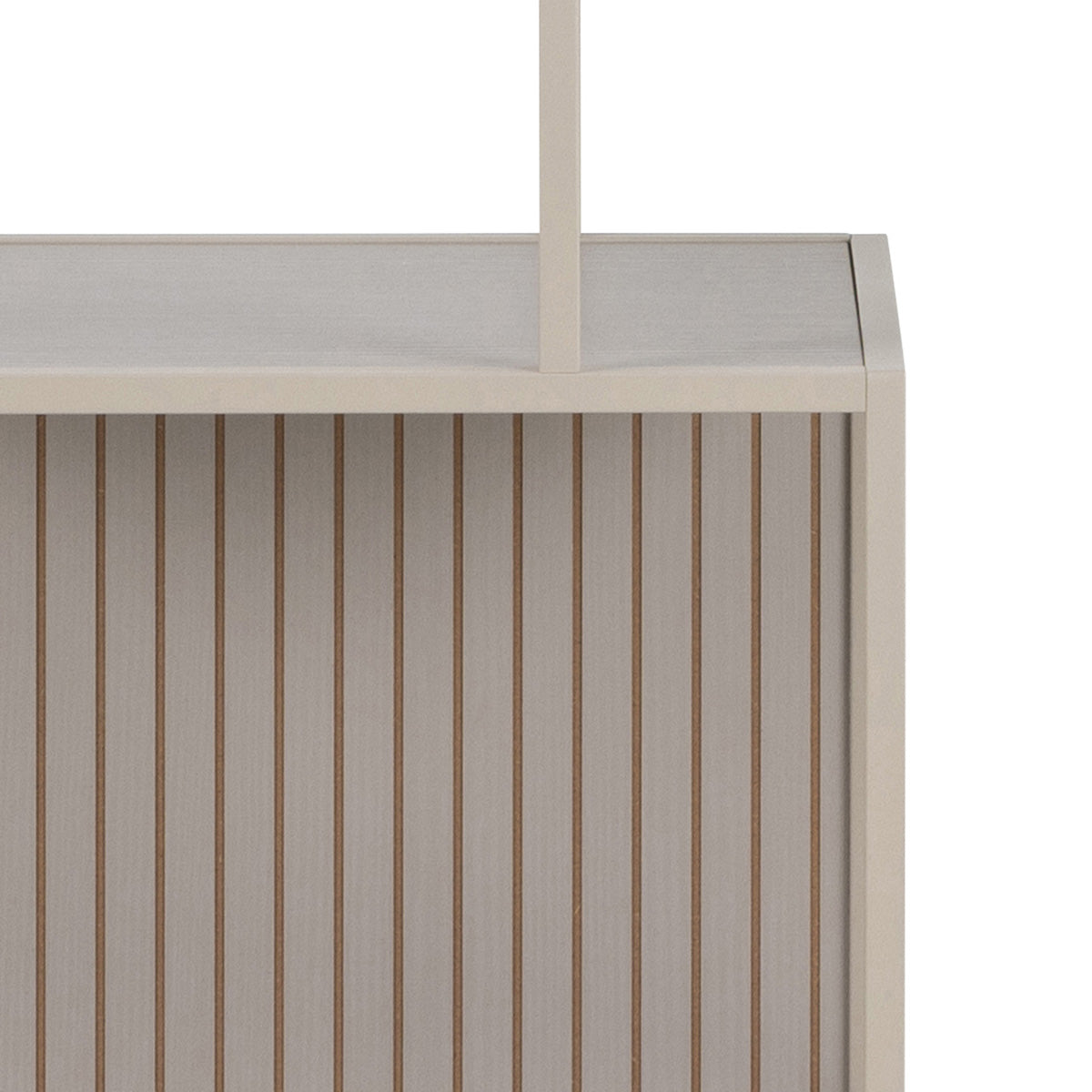 Metal Bookcase Tall With 5 Wooden Shelves - Seaford