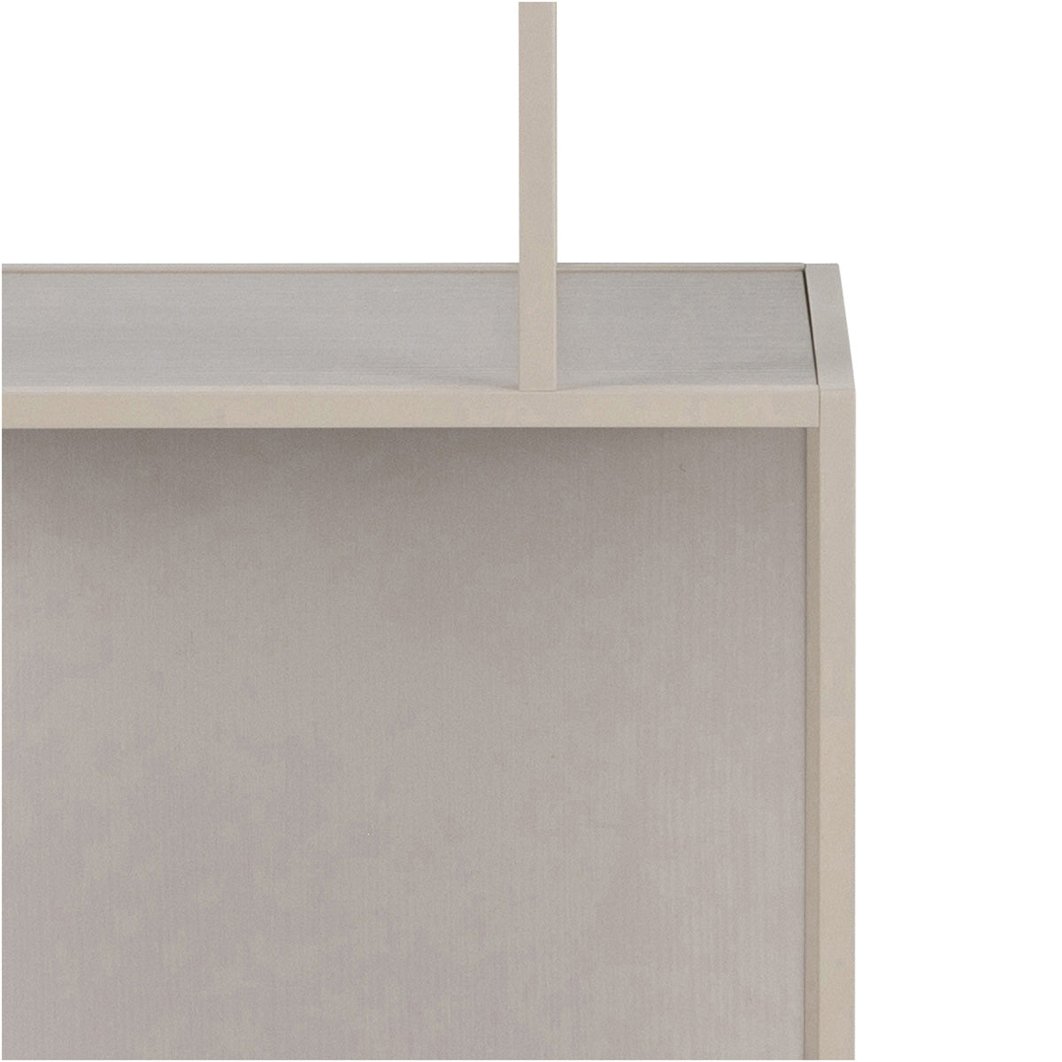 Metal Bookcase Tall With 5 Wooden Shelves - Seaford