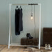 Metal Clothes Rack 117cm Wide - Brent