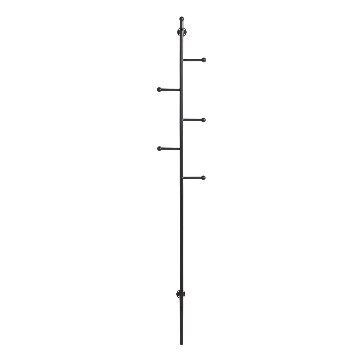 Metal Coat Hanger Wall Hung With 5 Hooks - Aspen