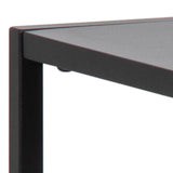 Metal Console Table With Open Shelf - Newcastle