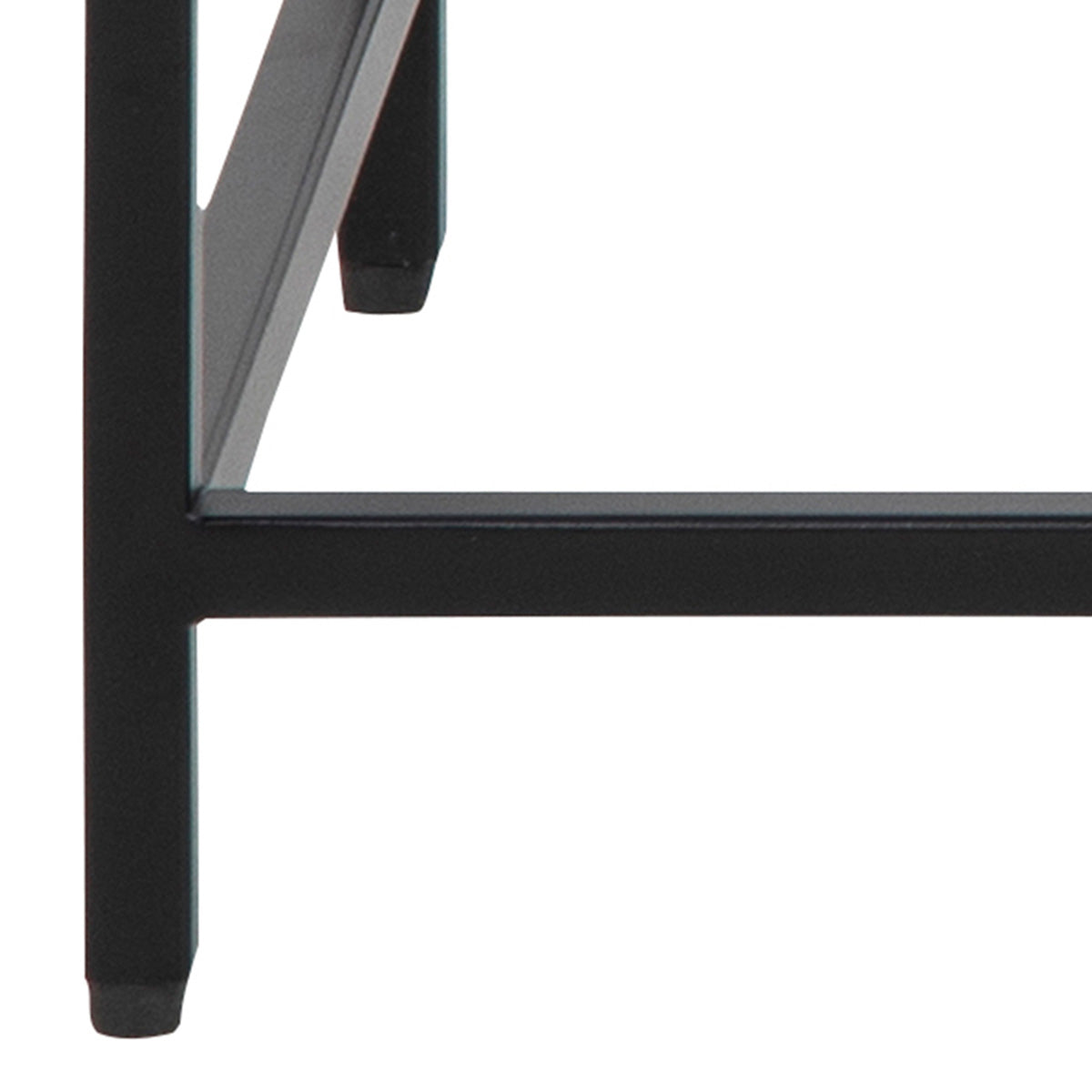 Metal Console Table With Open Shelf - Newcastle