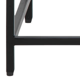 Metal Console Table With Open Shelf - Newcastle