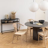 Metal Console Table With Open Shelf - Newcastle