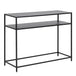 Metal Console Table With Open Shelf - Newcastle