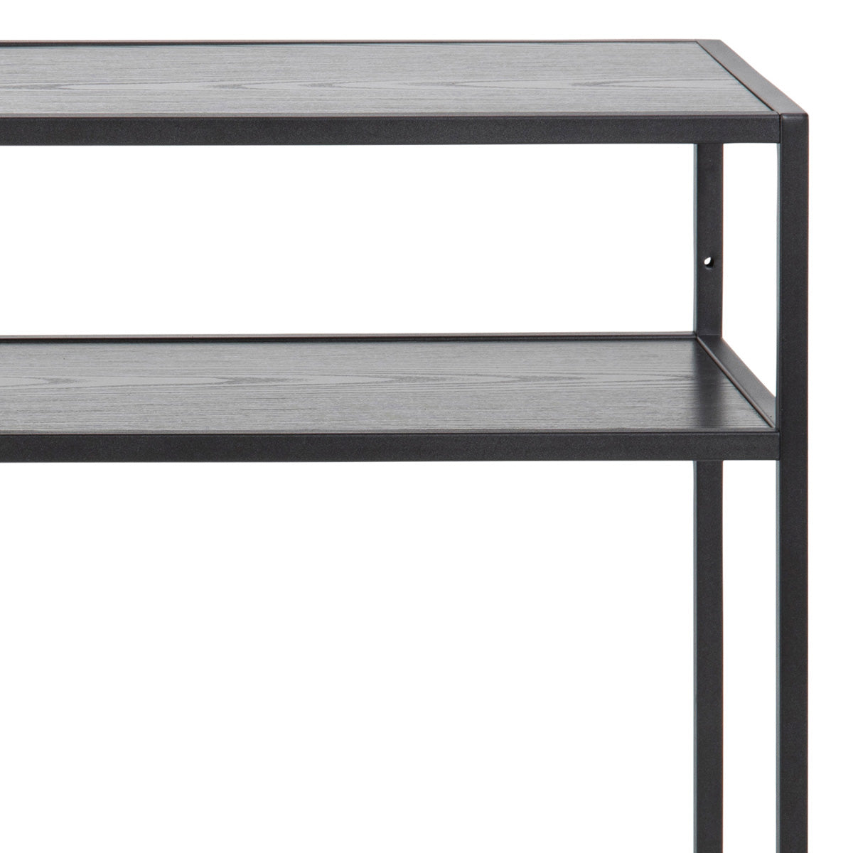 Metal Console Table With Wooden Top - Seaford