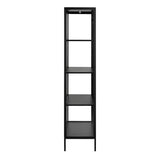 Metal Display Cabinet Tall With 2 Glass Doors - Newcastle