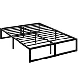 Metal Double Bed 135.6cm Wide - Velmora
