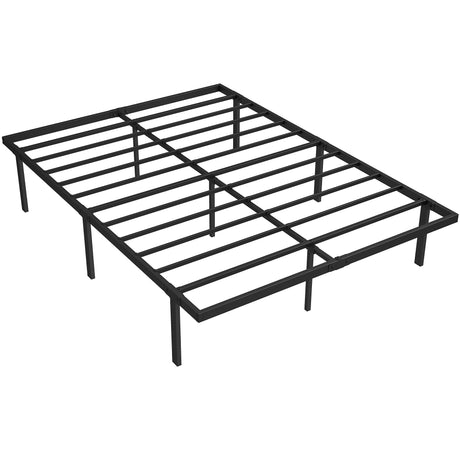 Metal Double Bed 136cm Wide - Velmora