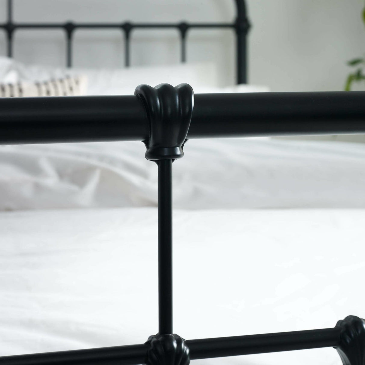 Metal Double Bed - Logan