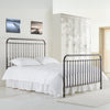 Metal Double Bed With Sprung Slatted Base - Rose
