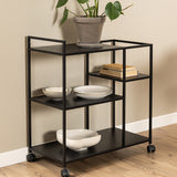 Metal Drinks Serving Trolley - Newcastle