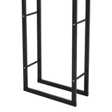 Metal Firewood Log Holder Tall 40cm Wide - Velmora