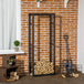 Metal Firewood Log Holder Tall 60cm Wide - Velmora