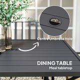 Metal Garden Dining Set With 4 Stackable Chairs And Cushions - Velmora