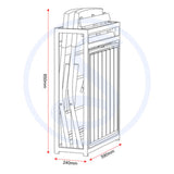 Metal Garden Set - Foldaway