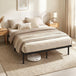 Metal King Size Bed 151cm Wide - Velmora