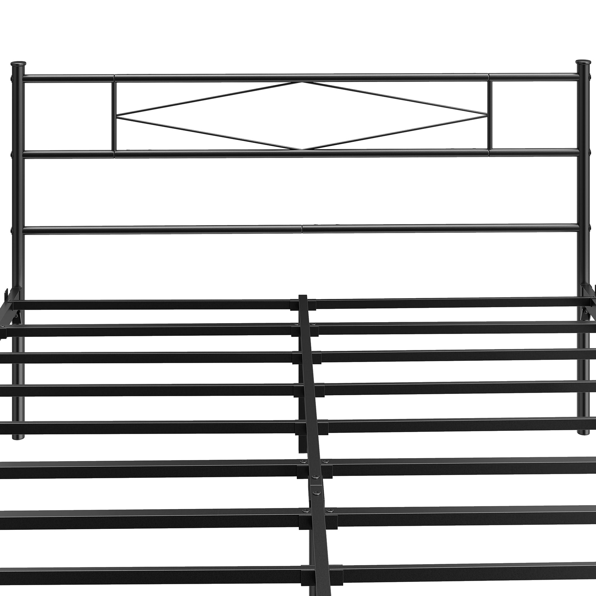Metal King Size Bed 152.5cm Wide - Velmora