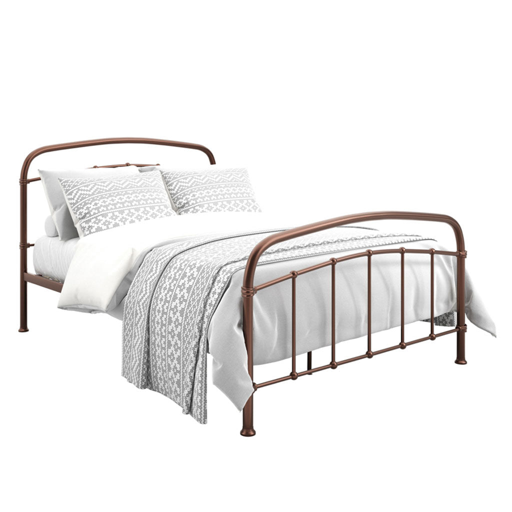 Metal King Size Bed - Halston