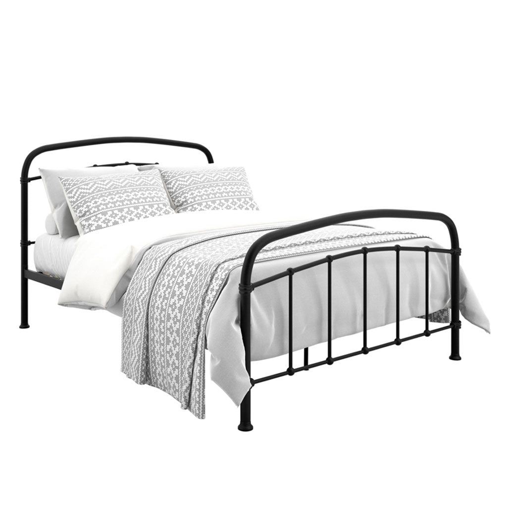 Metal King Size Bed - Halston