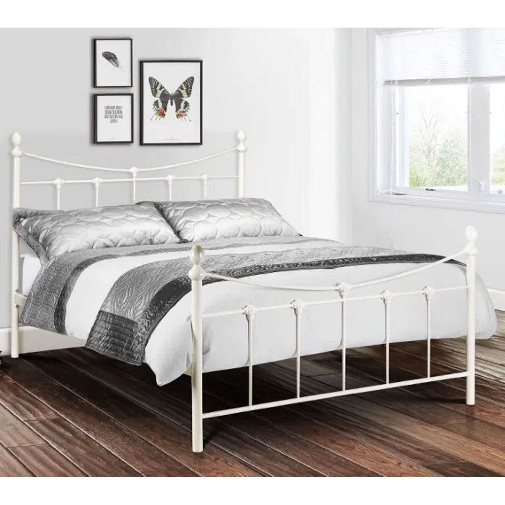 Metal King Size Bed - Rebecca