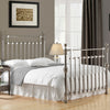 Metal King Size Bed With Sprung Slatted Base - Edward