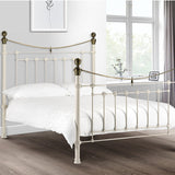 Metal King Size Bed - Victoria