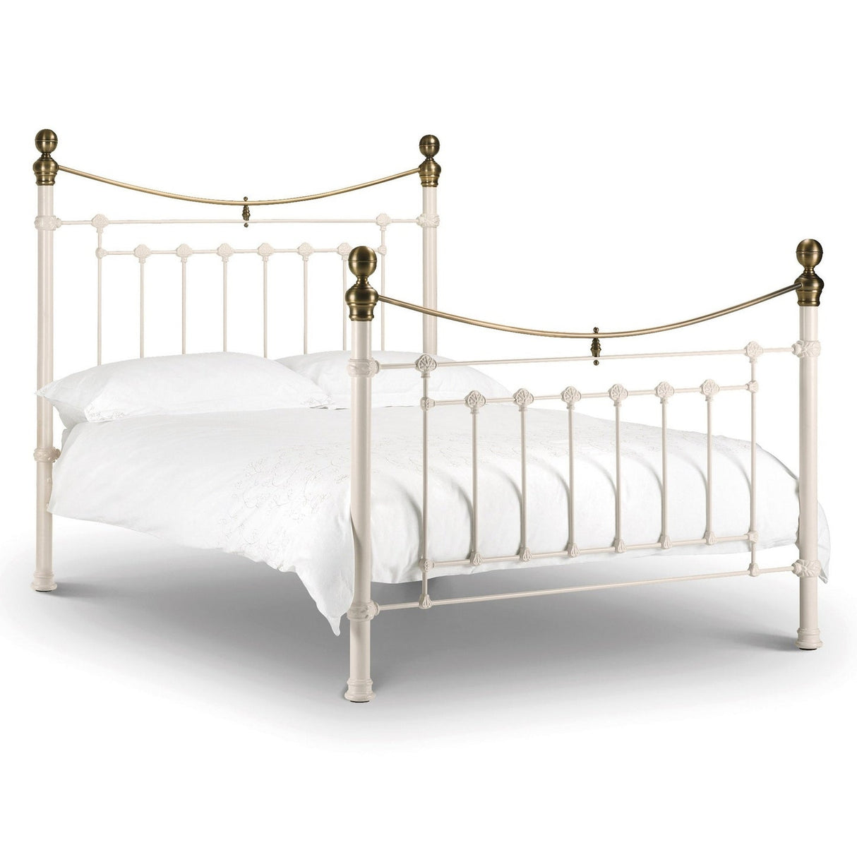 Metal King Size Bed - Victoria