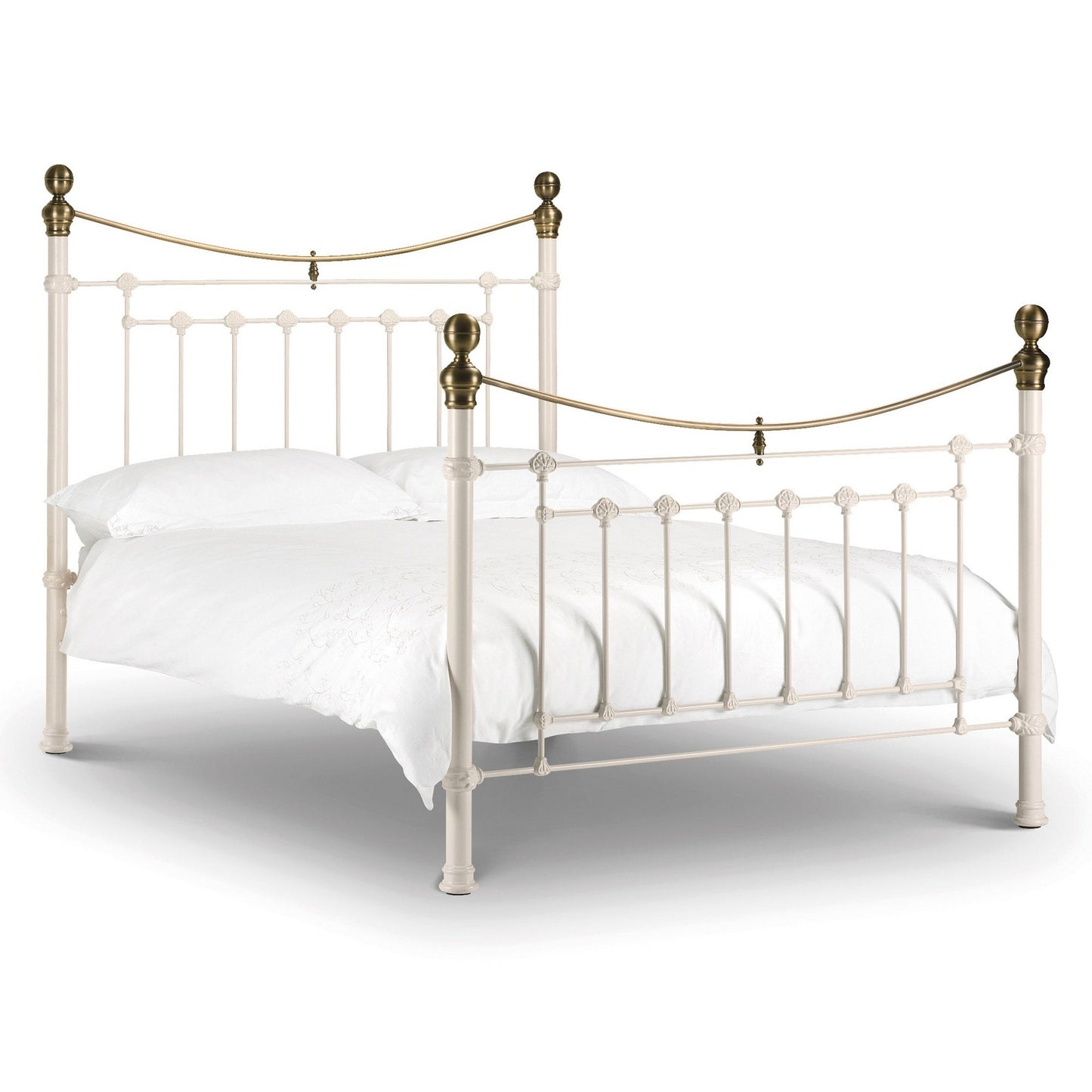Metal King Size Bed - Victoria