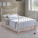 Metal King Size Bed Victorian Style With Sprung Slatted Base - Alderley