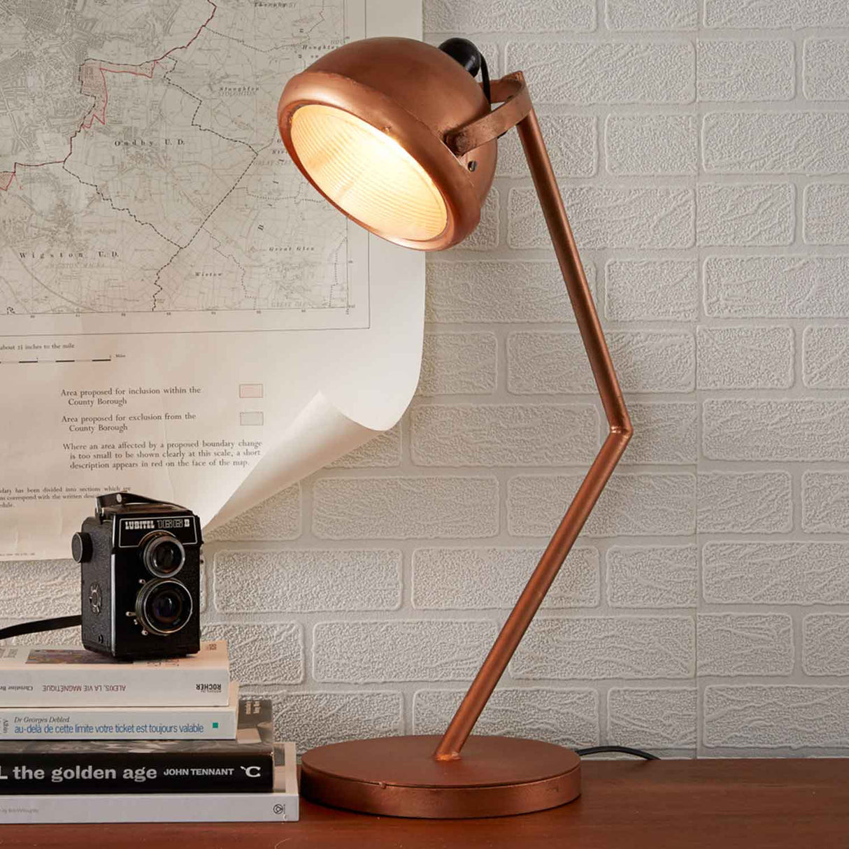 Metal Lamp Stand 35cm Wide - Inverley Designs