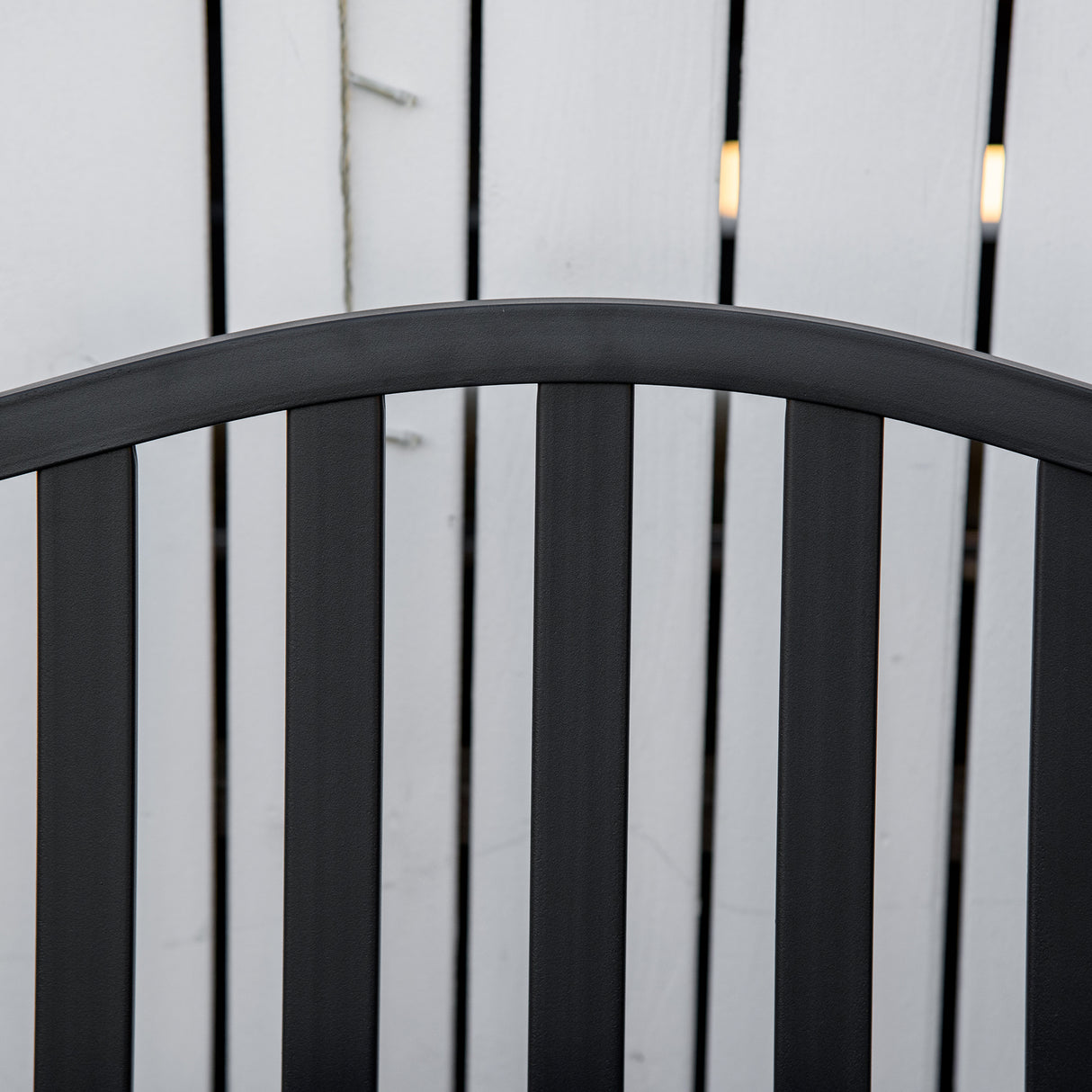 Metal Outdoor 2 Seater Bench With Lifetable Middle Table Patio - Velmora