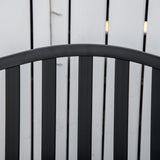 Metal Outdoor 2 Seater Bench With Lifetable Middle Table Patio - Velmora