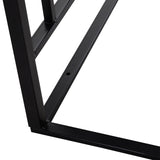 Metal Outdoor Garden Arch Trellis With Gate 212cm High - Velmora
