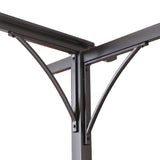 Metal Pergola Gazebo Awning Retractable Canopy 350cm Width x 350cm Depth - Velmora