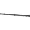 Metal Picket Garden Fence Panels 102cm Wide x 15cm High in Set Of 5 - Velmora
