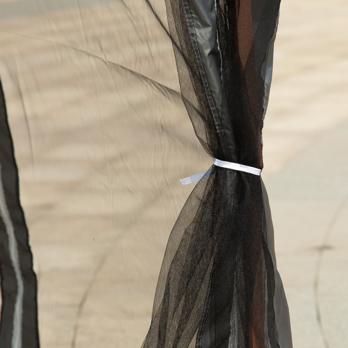 Metal Pop Up Gazebo Netting And Carry Bag 325cm Width x 325cm Depth - Velmora