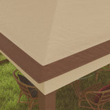 Metal Pop Up Gazebo Netting And Carry Bag 325cm Width x 325cm Depth - Velmora