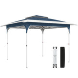 Metal Pop Up Gazebo Party Tent 285cm Width x 285cm Depth - Velmora