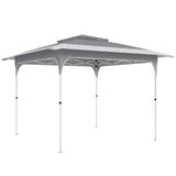 Metal Pop Up Gazebo Party Tent 285cm Width x 285cm Depth - Velmora