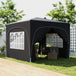 Metal Pop Up Gazebo Shelter 300cm Width x 300 Depth - Velmora